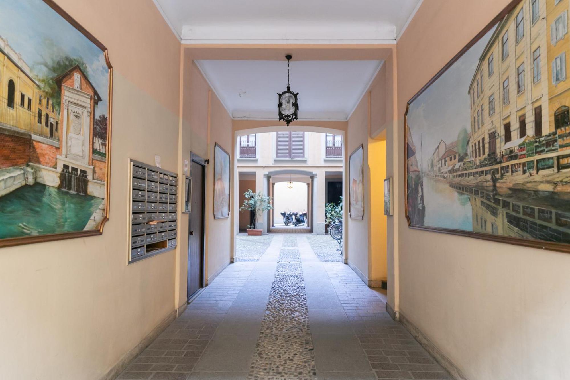 Ferienwohnung Sweet House Corso Genova Mailand Exterior foto